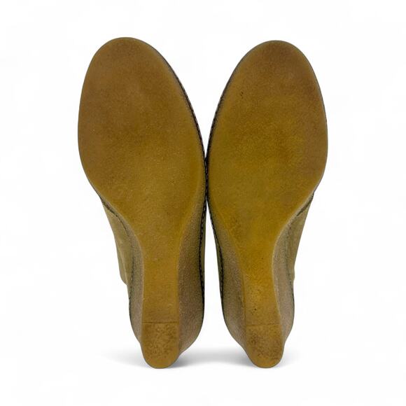 J.Crew Women's MacAlister Bootie 7 Tan Suede Leather Chukka Lace Up Ankle Boots - Picture 4 of 8